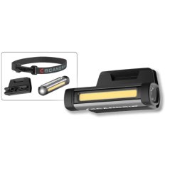 Scangrip FLEX WEAR KIT pracovní světlo určené k nošení, včetně čelenky a držáku na čepici 03.5811.25