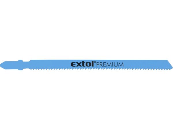 EXTOL PREMIUM 8805205 plátky do přímočaré pily 5ks, 106x1,8mm, Bi-metal