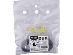 EXTOL CRAFT 956012 kolečka pevná z tvrdé pryže, sada 2ks, průměr 40mm