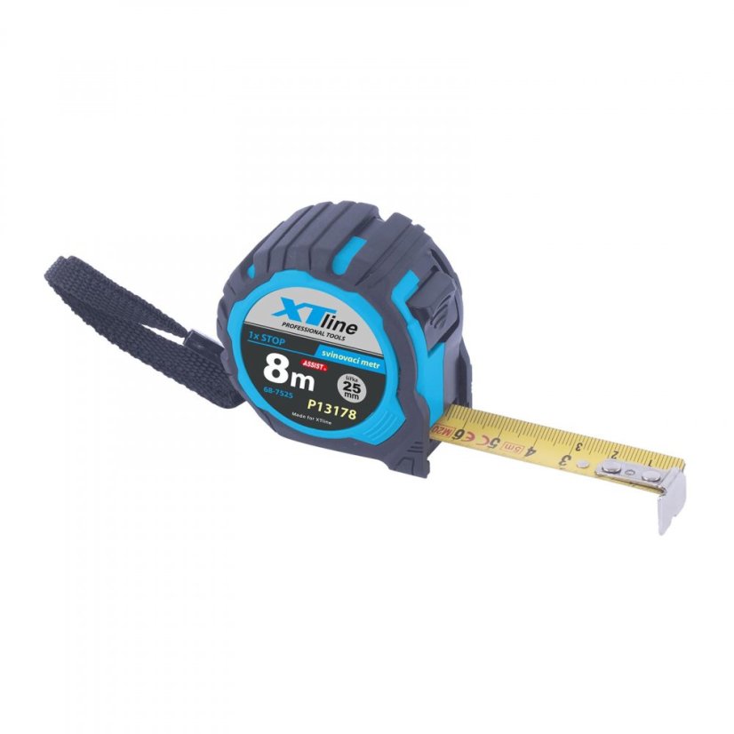 XTline P13178 Metr svinovací COMPACT 8m x 25mm XTline P13178 Metr svinovací COMPACT 8m x 25mm