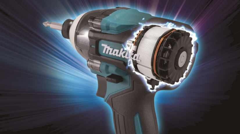 Makita TD004GD201 aku rázový šroubovák 1/4" Li-ion XGT 40V 2x2,5Ah Makpac