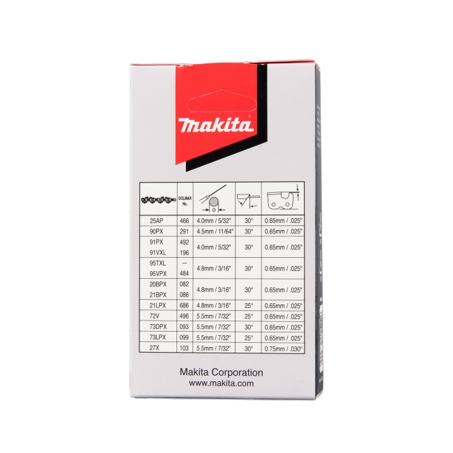 Makita 191H36-9 řetěz pilový 1,5 325 72 čl 45 cm