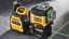 DeWalt DCE089NG18-XJ 12V nebo 18V 3 x 360° zelený laser, dosah bez/s detektorem 35/50 m, bez akumulátoru a nabíječky