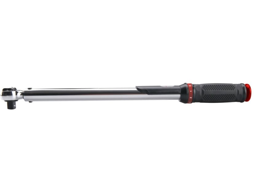 FORTUM klíč momentový se stupnicí, 1/2", 40-200Nm, 72 zubů, CrV