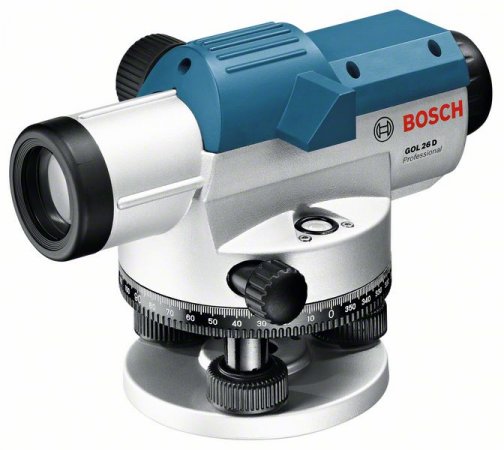 Bosch GOL 26 D optický nivelační přístroj + stativ BT 160 + nivelační lať GR 500