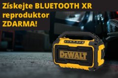Práce i hudba bez kompromisů: získejte reproduktor DEWALT zdarma k vybranému nářadí!