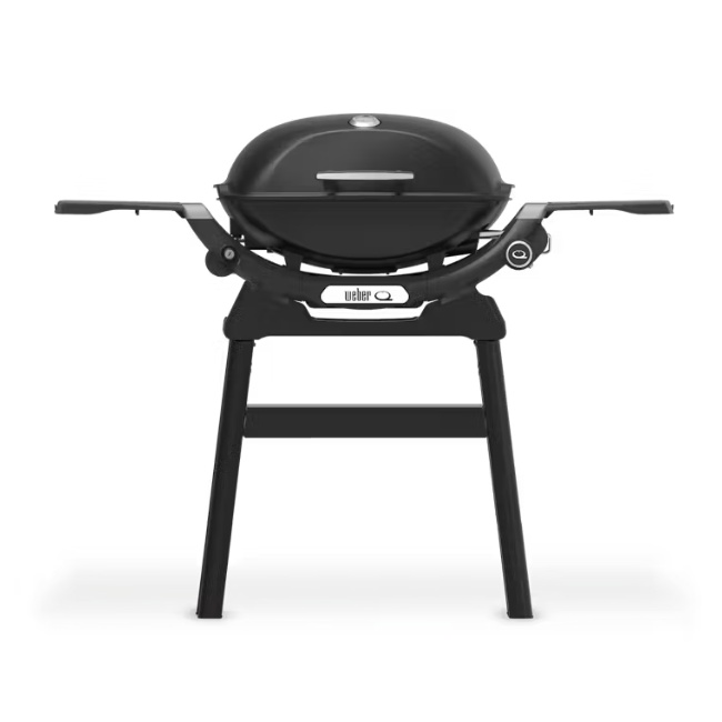 Weber 1501064 Q 2200N plynový gril s postranními stolky a stojanem