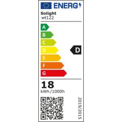 Solight WT122 LED zářivka lineární PRO+, T8, 18W, 2520lm, 5000K, 120cm, Alu+PC