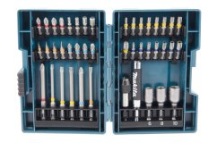 Makita E-25096 sada bitů 1/4" s ráčnou 44 ks v plastové krabičce