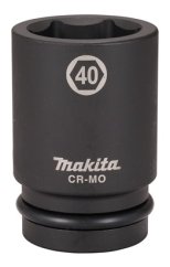 Makita E-24751 klíč nástrčný hluboký 1", čtyřhran, 40x90 mm