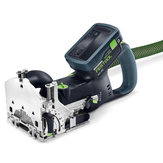Festool 578120 DFC 500 E-Basic aku frézka 18 V na kolíkovací otvory Domino