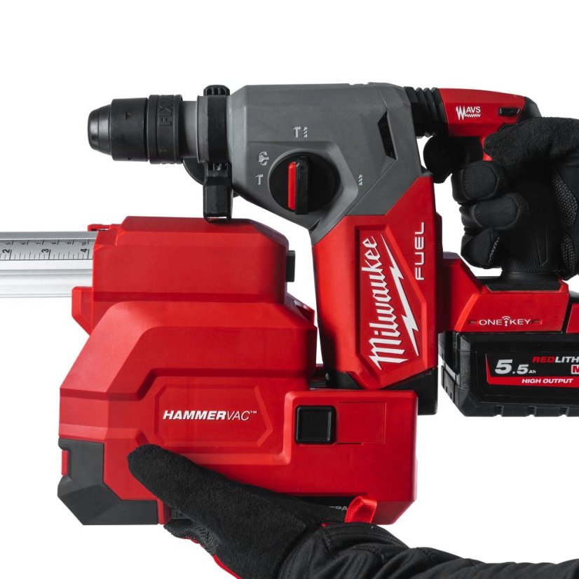 Milwaukee M18 CDEX-0 aku odsavač ke kladivu SDS-Plus bez aku 4933447450
