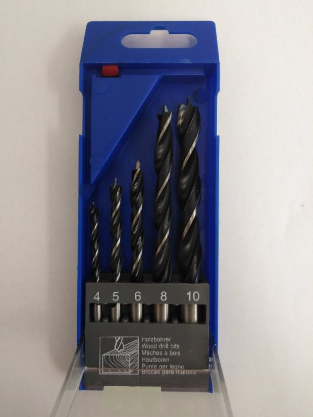 Makita P-57657 sada spirálových vrtáků 5ks Makita P-57657 sada spirálových vrtáků 5ks