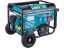 Heron 8896326 elektrocentrála benzínová a plynová (LPG/NG) 17HP/8,2kW, elektrický start, ATS ready, podvozek