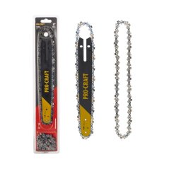 Procraft S8 sada pilových řetězů a lišty (2 řetězy a 1 lišta) 1,1 1/4 46čl 200mm PKA32, PKA30