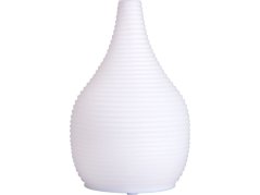 Nature7 569611 aroma difuzér SNOWY - SNĚŽNÝ, osvěžovač a zvlhčovač vzduchu, mléčné sklo, USB