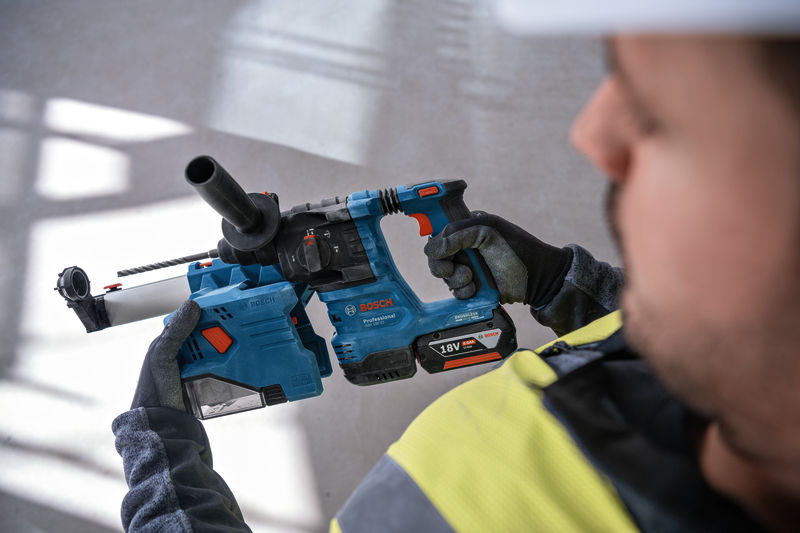 Bosch GBH 18V-22 aku kombinované kladivo SDS plus 18 V bez aku 0611924000