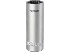 FORTUM 4701526 hlavice nástrčná prodloužena 1/4", 13mm, L 50mm