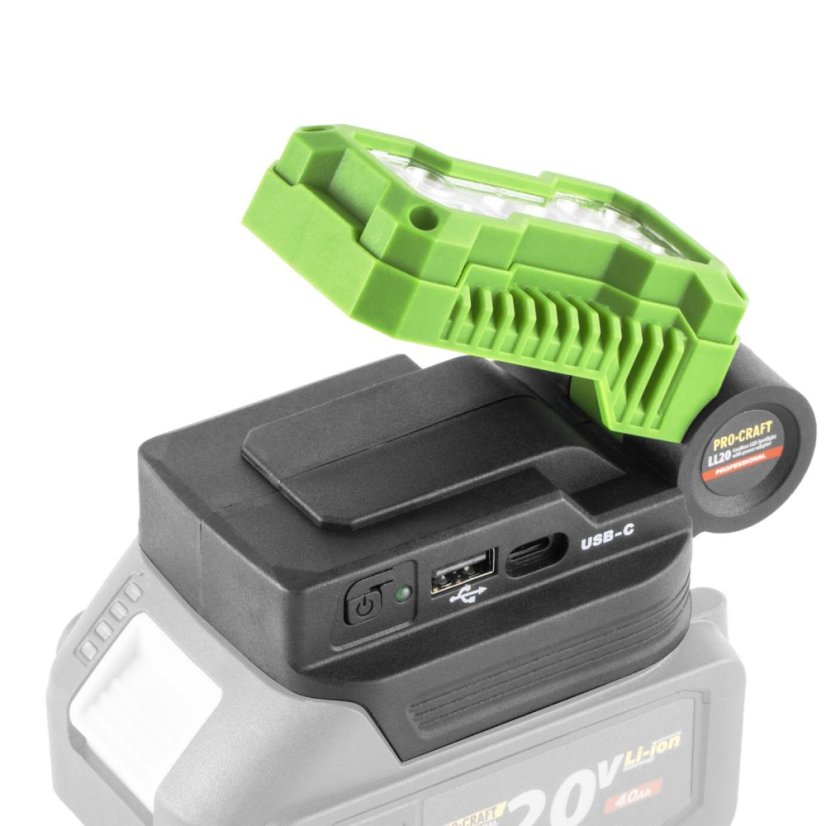 Procraft LL20bb aku LED reflektor 20 V 500 lm bez aku