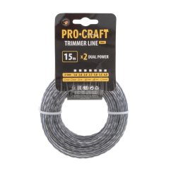 Procraft SP/J-3/15 struna žací s výstuhou 3mm 15m spirála