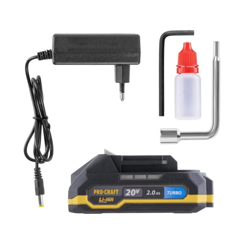 Procraft ES28Li aku nůžky na větve 20 V 1x2Ah