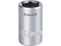 FORTUM 4701410 hlavice nástrčná 1/4", 10mm, L 25mm