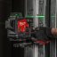 Milwaukee M12 3PL-401C aku laser zelený 360° 4933478102