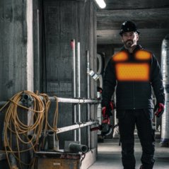 Milwaukee M12 HPJBL3-0 vyhřívaná bunda černá L bez aku 4932493839