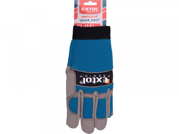 EXTOL PREMIUM 8856603 rukavice polstrované, velikost XL/11"