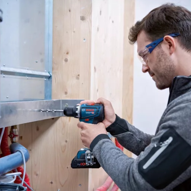 Bosch GSR 18V-90C + GKT 18V-52GC + GST ​​​​18V-155 SC+ GEX 18V-125 aku sada nářadí 18 V 2x 5,5Ah + 1x 4Ah Procore 0615990N36