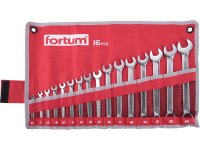 FORTUM 4730201 klíče očkoploché, sada 16ks, 6-24mm