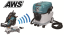 Makita LH001GZ aku stolní a pokosová pila s AWS 260mm Li-ion XGT 40V bez aku Z
