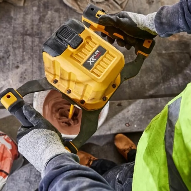 DeWALT DCD240X2 aku míchadlo 160mm FlexVolt 54V 2x3/9Ah