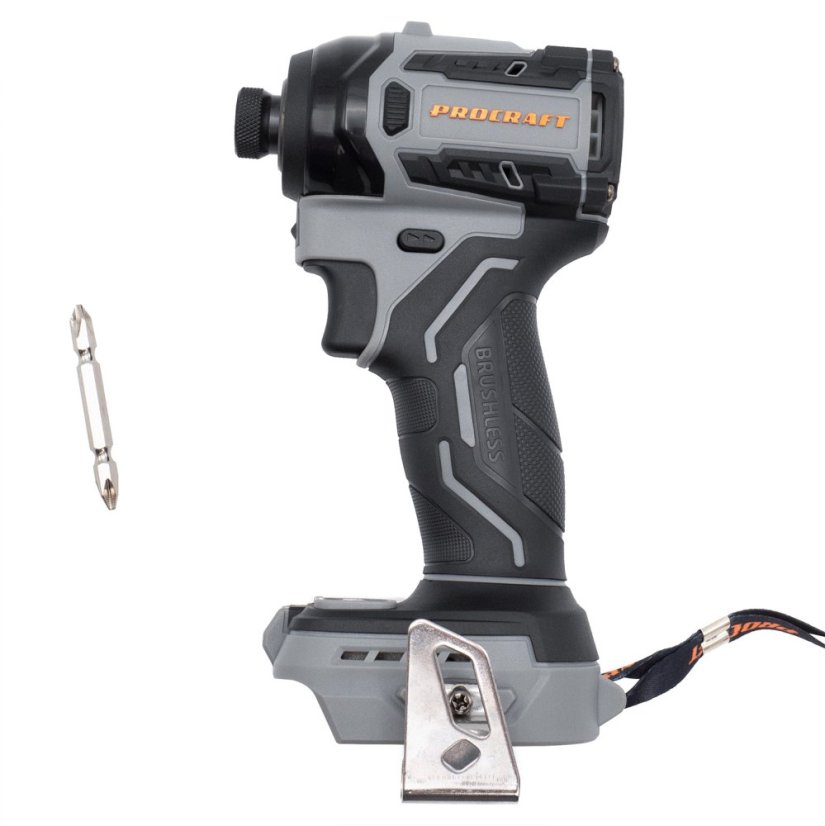 Procraft industrial ID20Abb aku rázový utahovák 20 V 1/4" 180 Nm bez aku