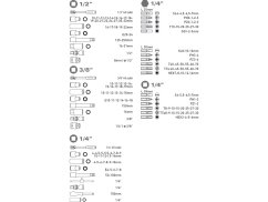 EXTOL PREMIUM 8818346 hlavice nástrčné, sada 172ks, 1/4", 3/8" a 1/2", CrV