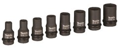 Makita B-66232 sada nástrčných klíčů čyřhran 1/2" 9 ks v plastové krabičce