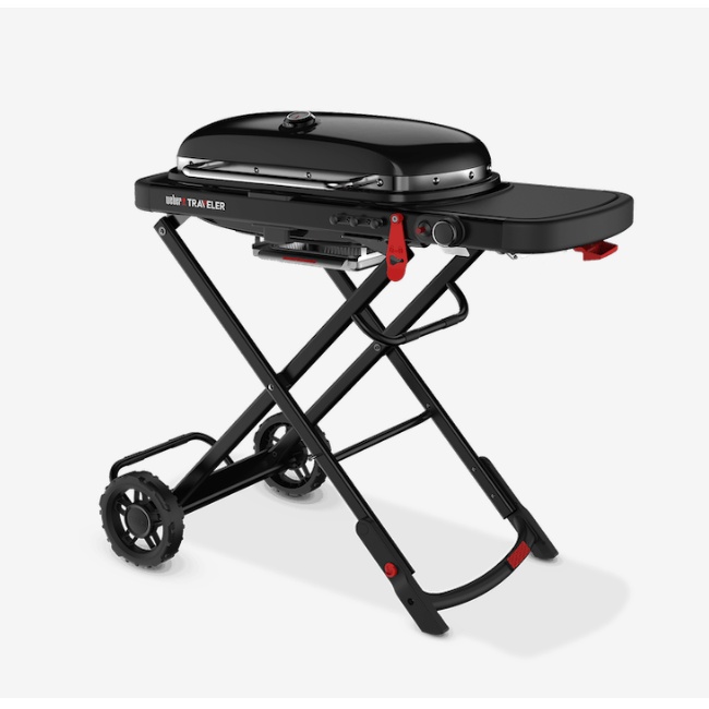 Weber® 9013075 plynový gril Traveler Stealth Edition Black na PB kartuš