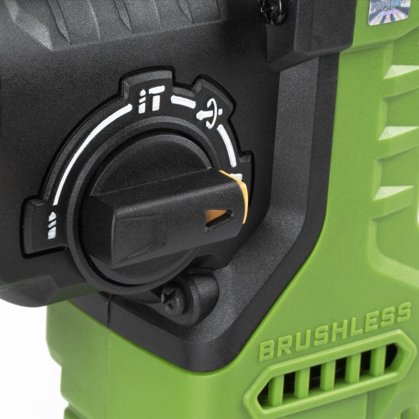 Procraft PHA30 aku kombinované kladivo SDS-plus 2,8 J 20 V 2x4Ah