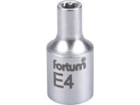 FORTUM 4701704 hlavice nástrčná vnitřní TORX 1/4", E 4, L 25mm