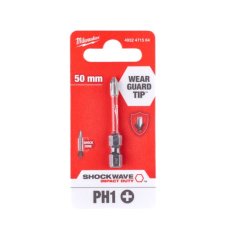 Milwaukee PH1x50 mm šroubovací bit Shockwave Impact Duty4932471564
