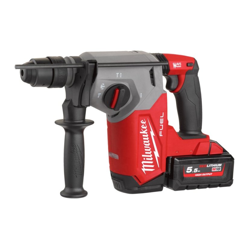Milwaukee M18 FUEL™ FHX-552X 4-režimové kladivo 26 mm SDS-PLUS se sklíčidlem FIXTEC™ 4933478889