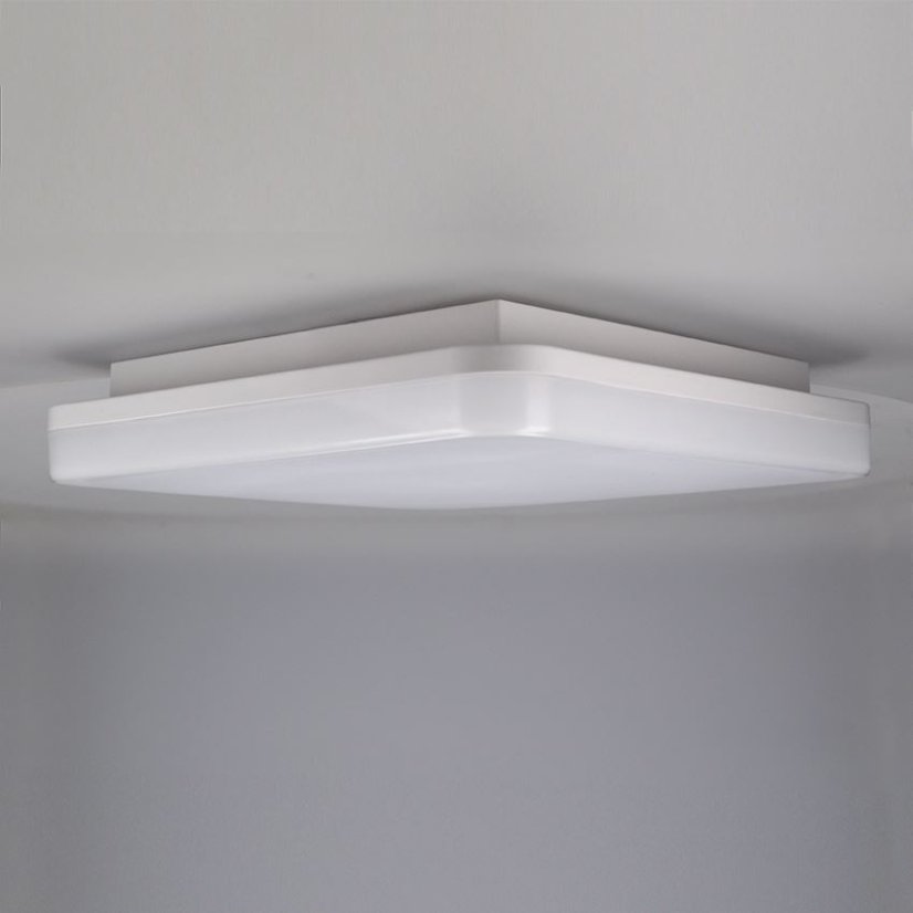 Solight WO730-1 LED venkovní osvětlení, přisazené, čtvercové, IP54, 15W, 1150lm, 4000K, 22cm