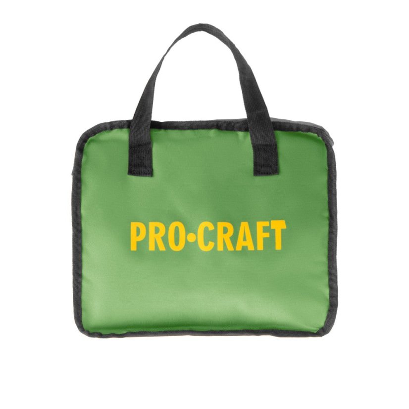 Procraft SPX20BLbb/ST24/BG500 aku sada nářadí PX20BL aku excentrická bruska 125 mm + ST24 aku přímočará pila + taška BG500 20 V 2x4 Ah
