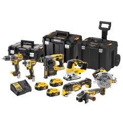 Dewalt DCK755P3T sada aku nářadí DCD796+DCF887+DCH273+DCG405+DCS355+DCS570+DCS334 18V 3x5Ah