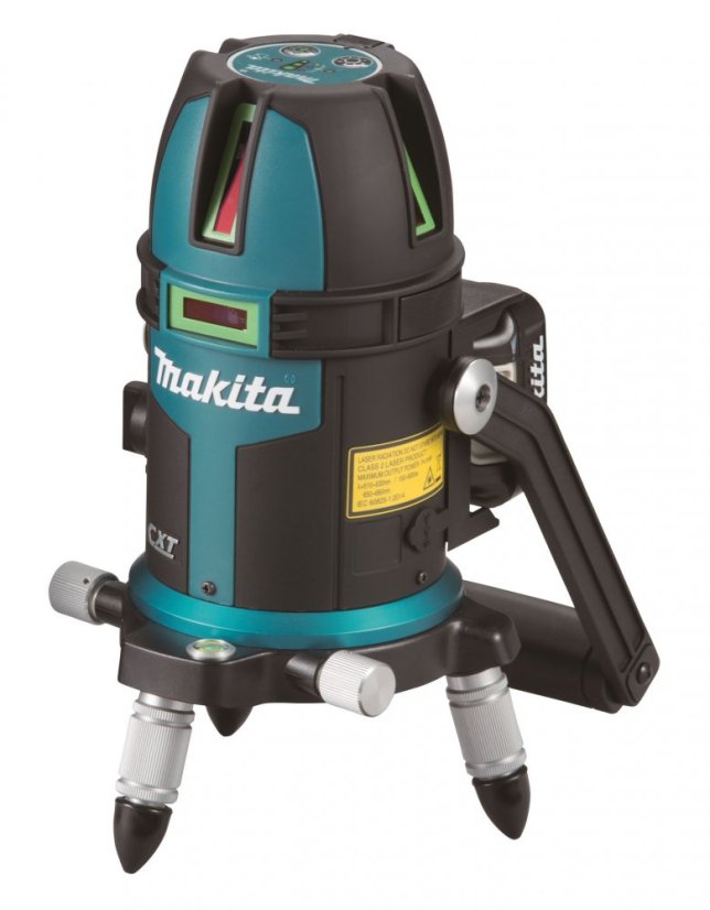 Makita SK312GDZ křížový laser, zelený, Li-ion 10,8 V CXT, bez aku