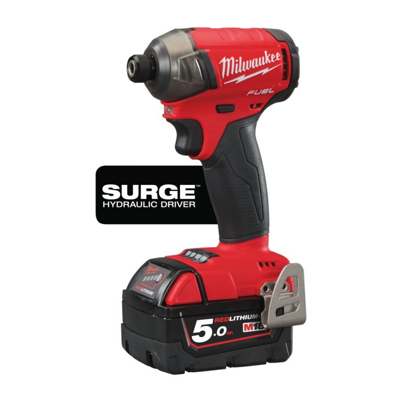 Milwaukee M18 FQID-502X aku hydraulický rázový utahovák 1/4" Hex 2x5Ah 4933451790
