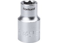 FORTUM 4700702 hlavice nástrčná vnitřní TORX 1/2", E 14, L 38mm