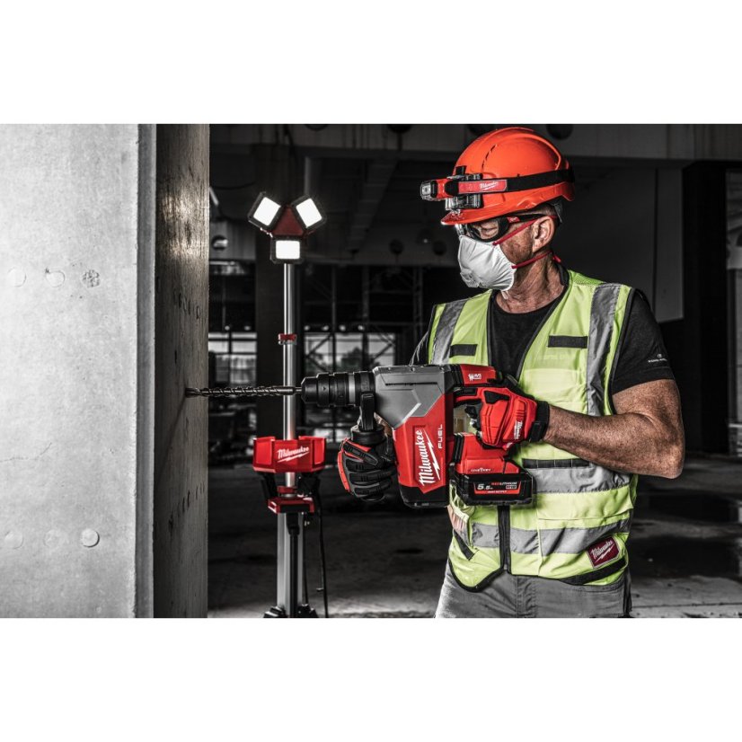 Milwaukee M18 ONEFHPX-0 ONE-KEY™ ak u kombinované 4 režimové kladivo 32 mm SDS-PLUS se sklíčidlem FIXTEC™ bez aku 4933478885