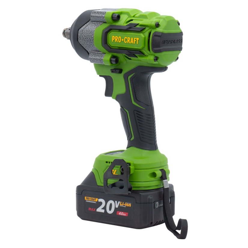 Procraft PWA36-1B-C aku rázový utahovák 1/2" 850 Nm 20V 1x4Ah