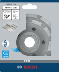 Bosch 2608601762 Hrncový kotouč PRO Concrete 125mm